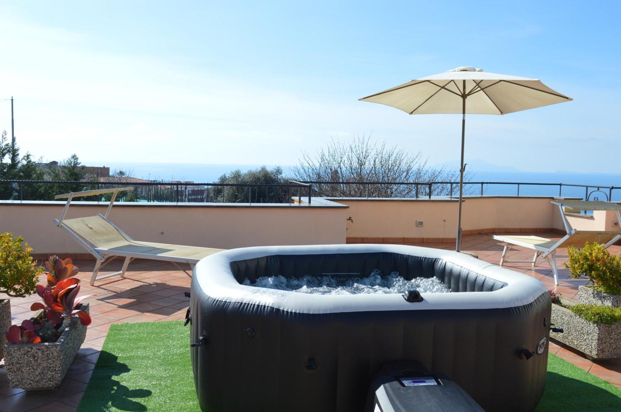 Mary'S Dream - Villa Overlooking Capri And Ischia In Sorrento Peninsula Massa Lubrense Esterno foto