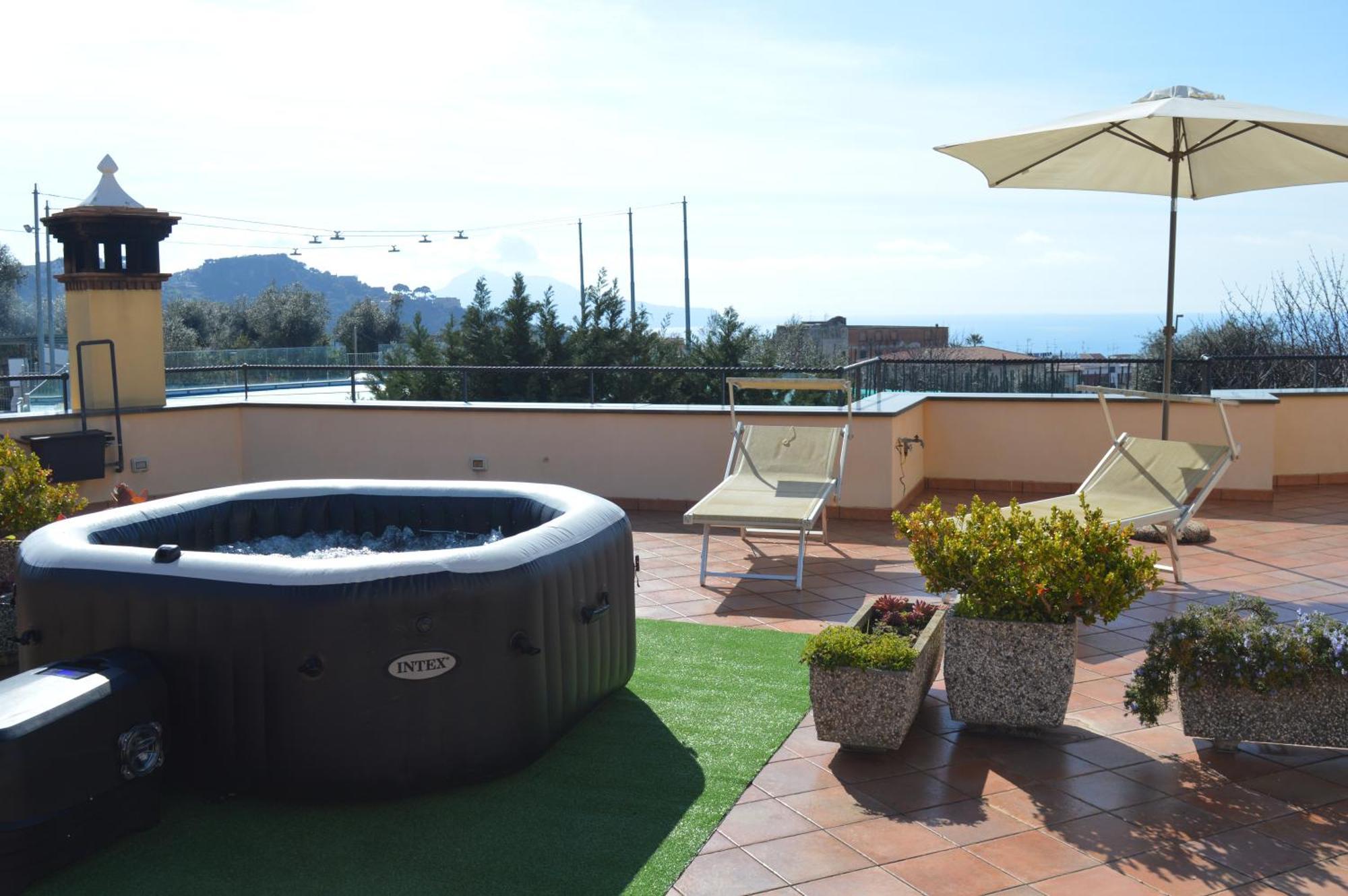 Mary'S Dream - Villa Overlooking Capri And Ischia In Sorrento Peninsula Massa Lubrense Esterno foto