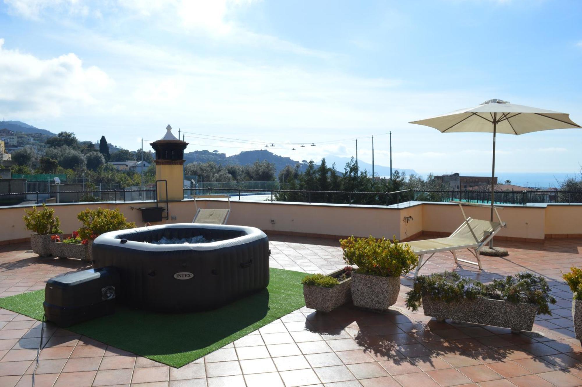 Mary'S Dream - Villa Overlooking Capri And Ischia In Sorrento Peninsula Massa Lubrense Esterno foto